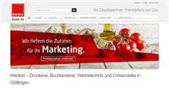 Desktop Screenshot of kopie.de